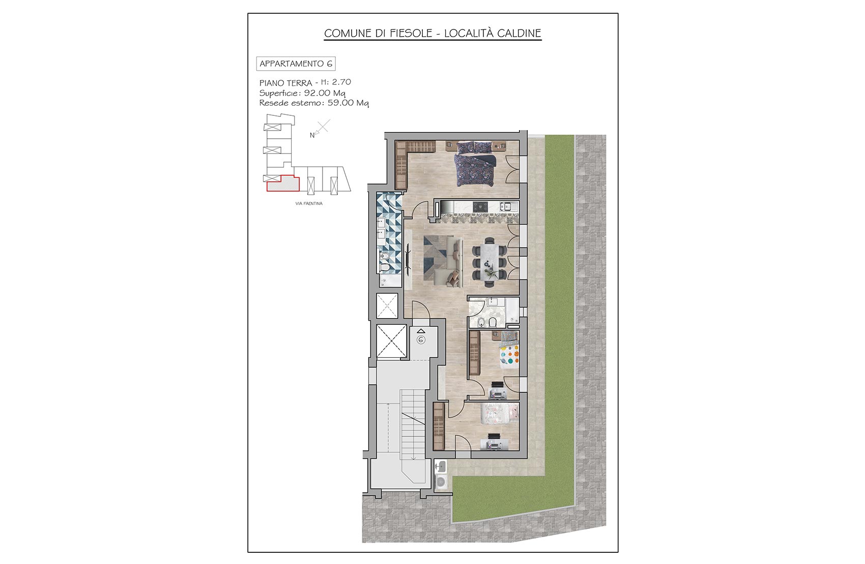 Appartamento n. 06 - Planimetria